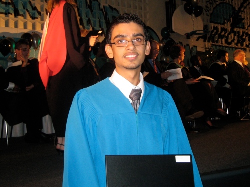 Ankit: Grade 12 Graduation